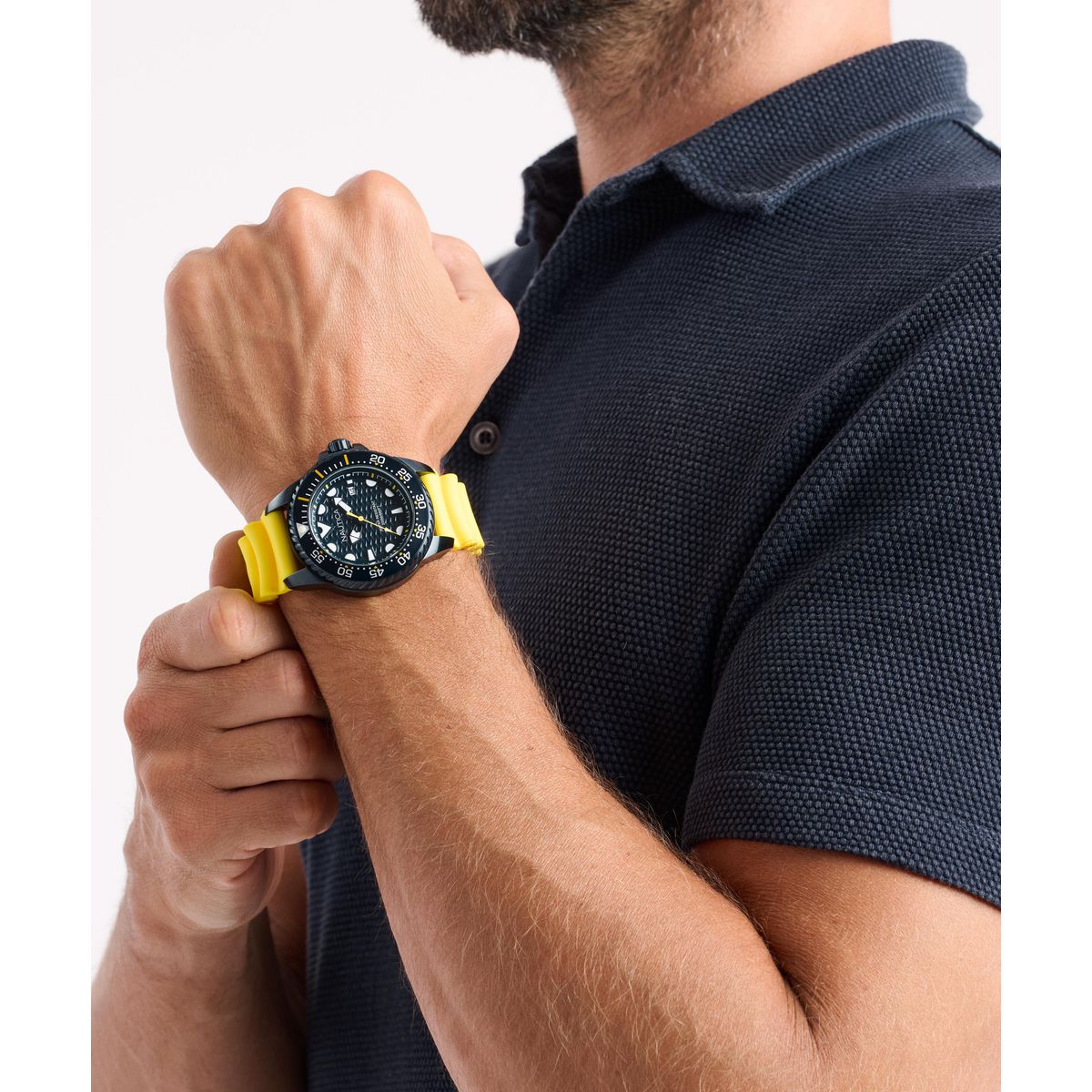 NAPSDS506 Reloj Nautica NCT Sea Dive de hombre correa de caucho