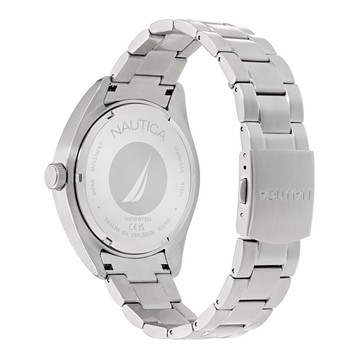NAPWWF504 Reloj Nautica NCT Windward de hombre correa de metal