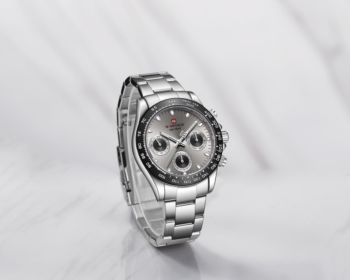 NF9193 Reloj Naviforce para Hombre Análogo Pulsera de Metal