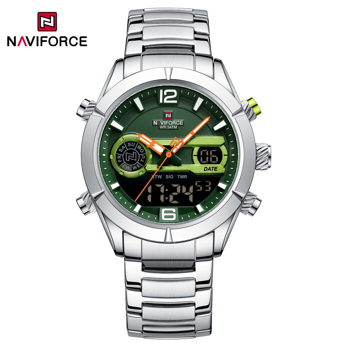 NF9232 Reloj Naviforce para hombre pulsera de metal