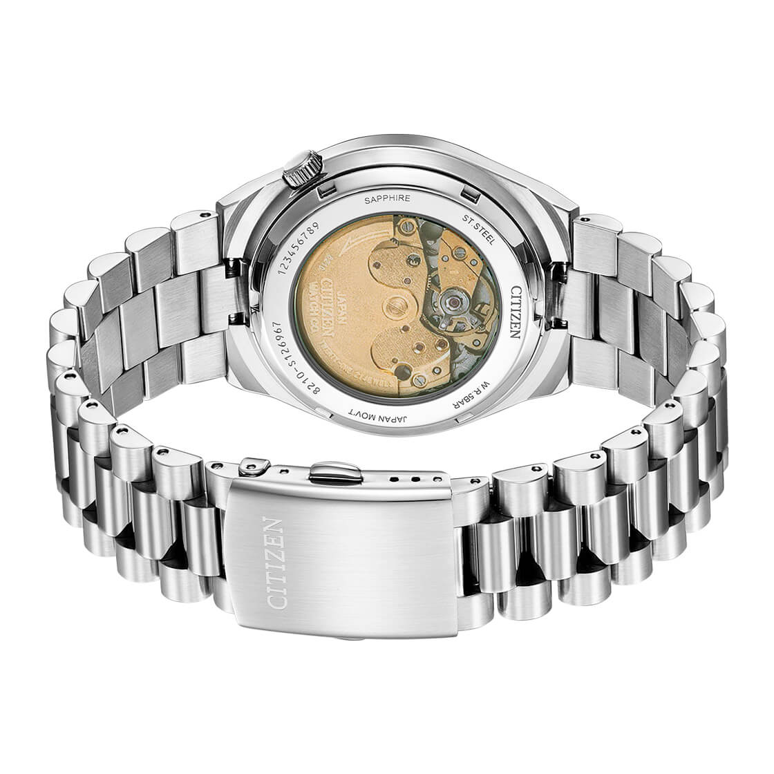 NJ0150-81A Relojes Citizen para caballero pulsera de metal