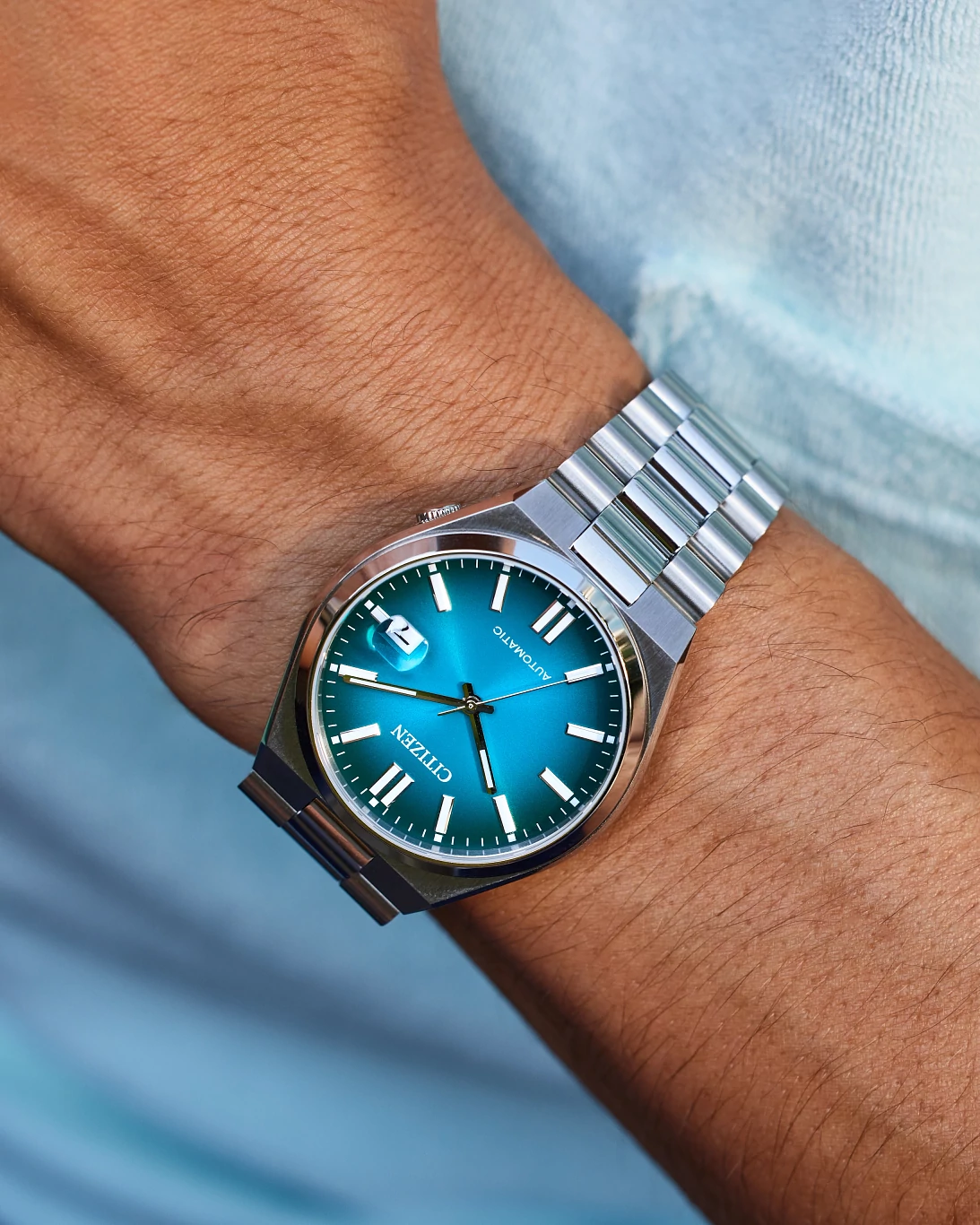 NJ0151-53X Reloj Citizen Unisex Correa de acero inoxidable