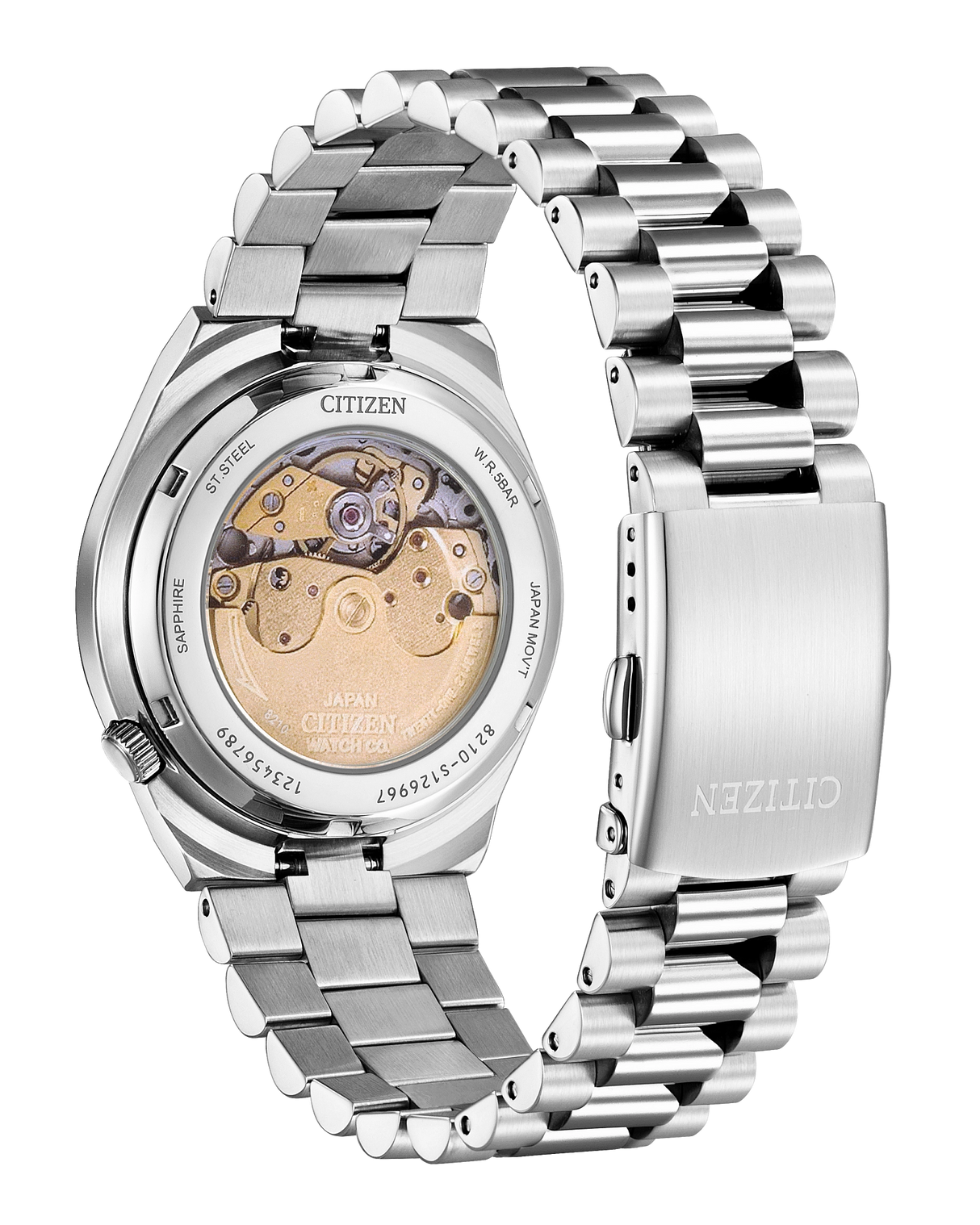 NJ0151-53Z Reloj Citizen Tsuyosa de hombre pulsera de metal 40 mm