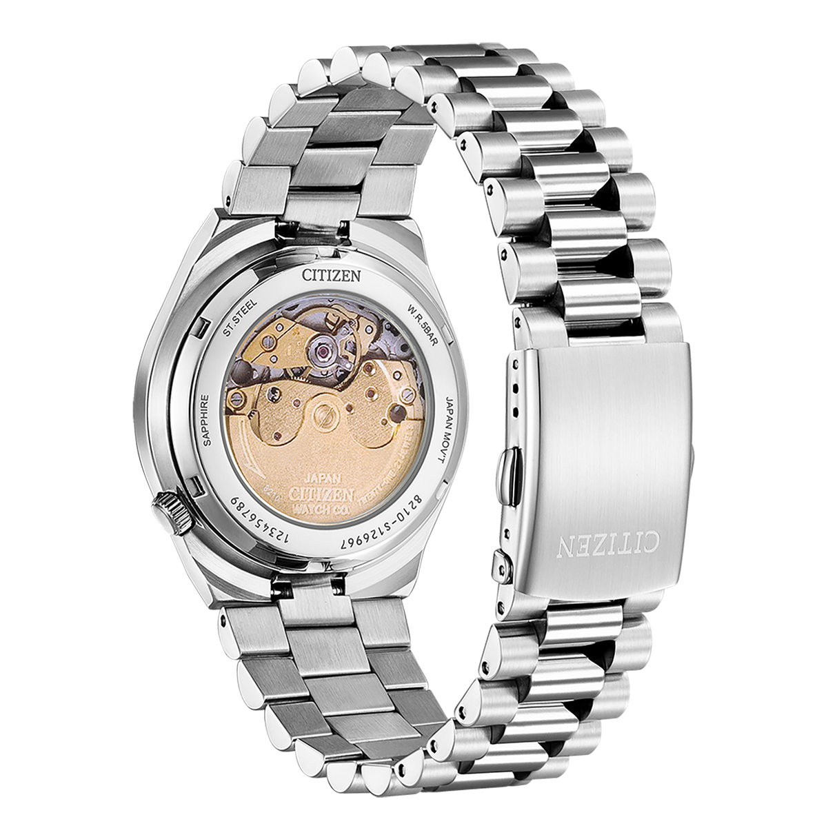 NJ0151-88L Reloj Citizen para hombre pulsera de metal