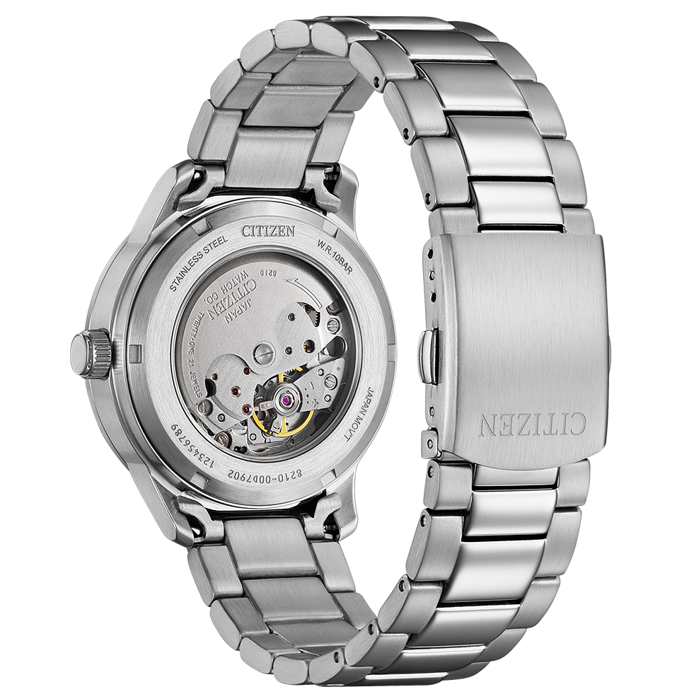 NJ0191-83X Reloj Citizen Mechanical de hombre correa de metal