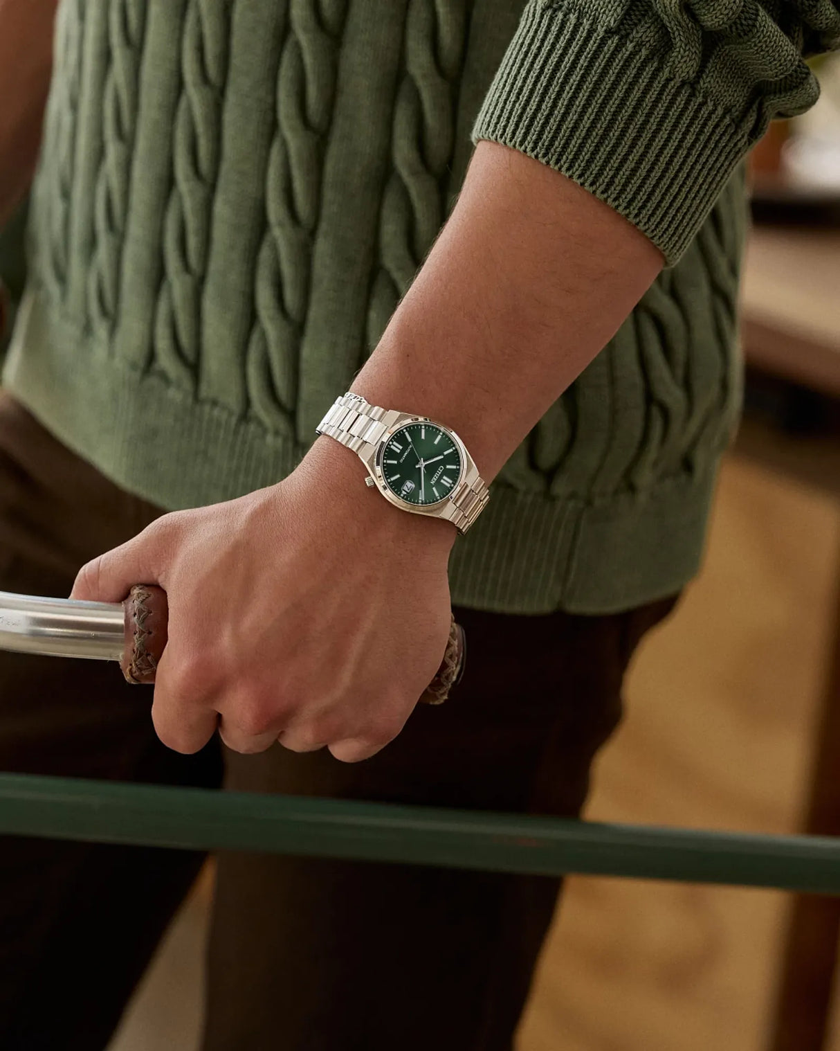 NJ0200-50X Reloj Citizen Tsuyosa Automatic de hombre pulsera de metal 37 mm