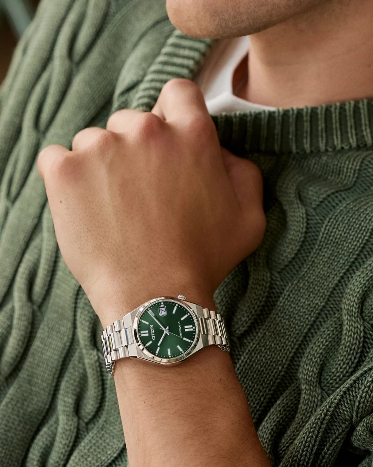 NJ0200-50X Reloj Citizen Tsuyosa Automatic de hombre pulsera de metal 37 mm