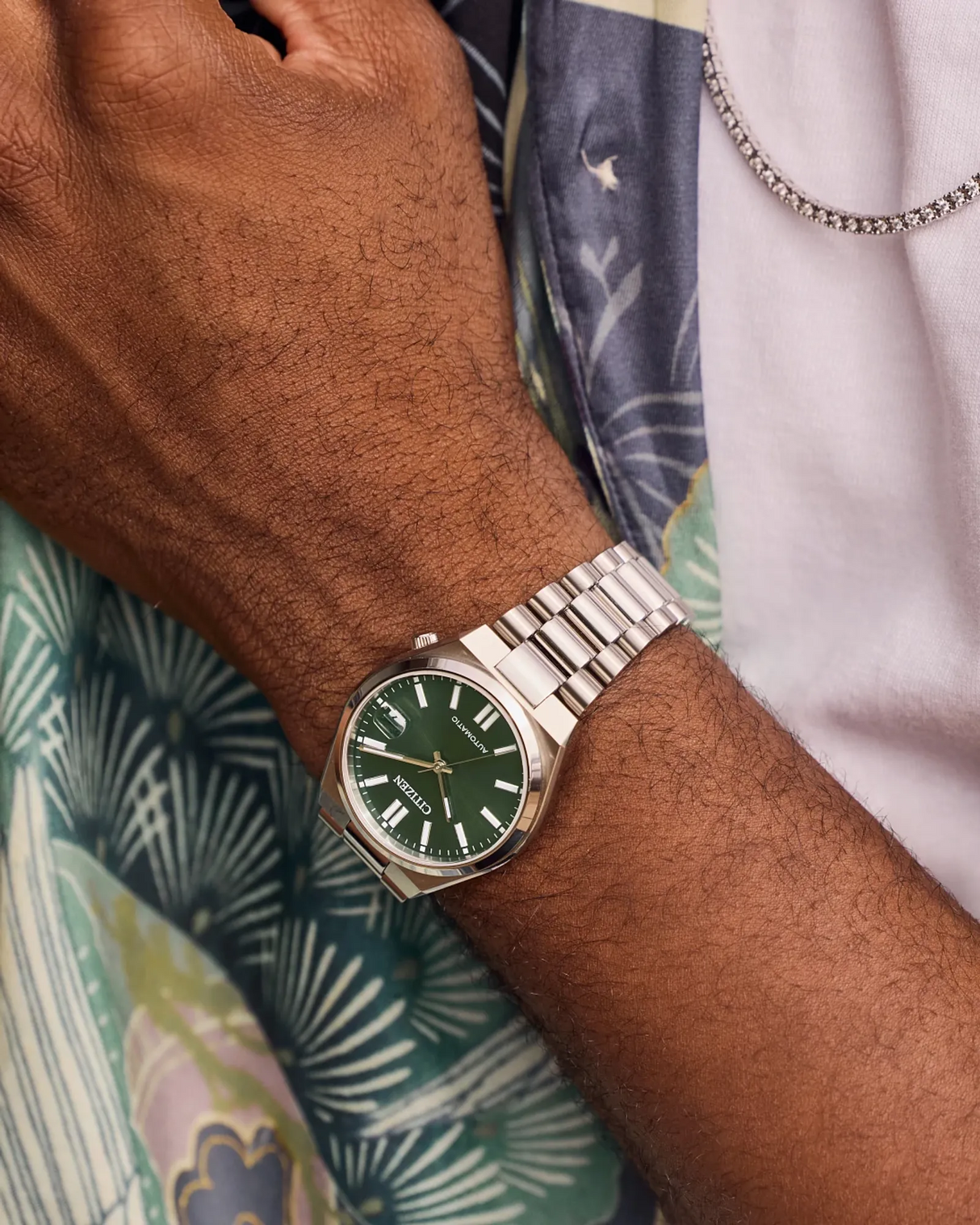 NJ0200-50X Reloj Citizen Tsuyosa Automatic de hombre pulsera de metal 37 mm