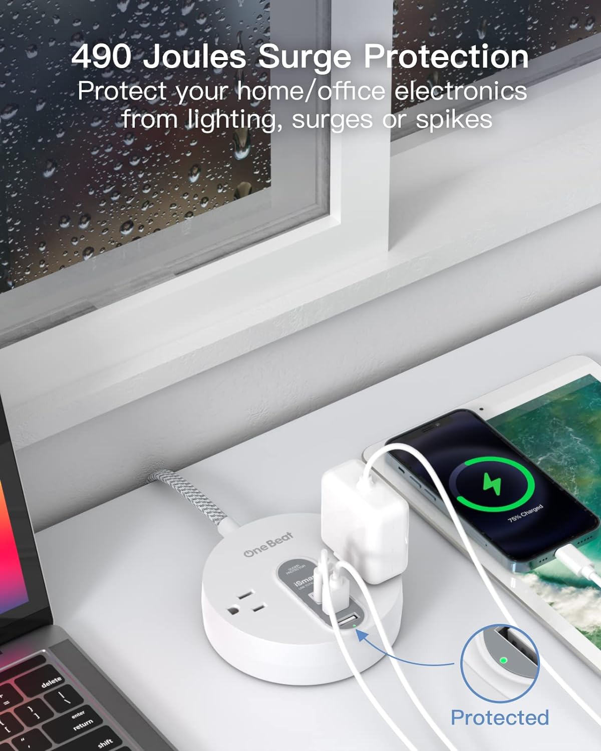 OBT2UCL Regleta One Beat 4 conectores