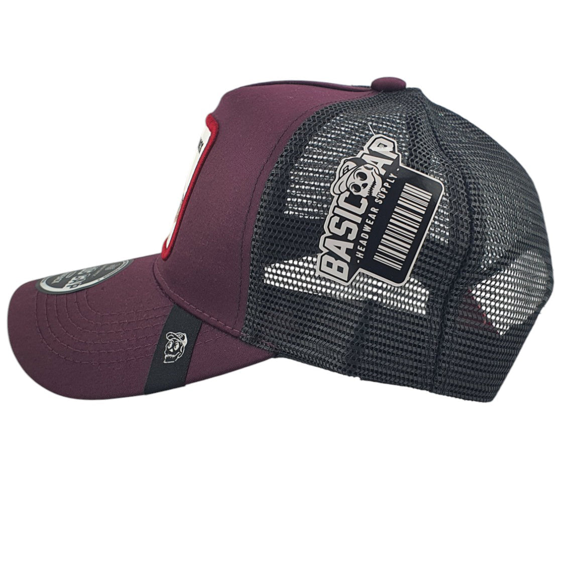 Gorras Basic Cap Con malla trasera Pato Corinto