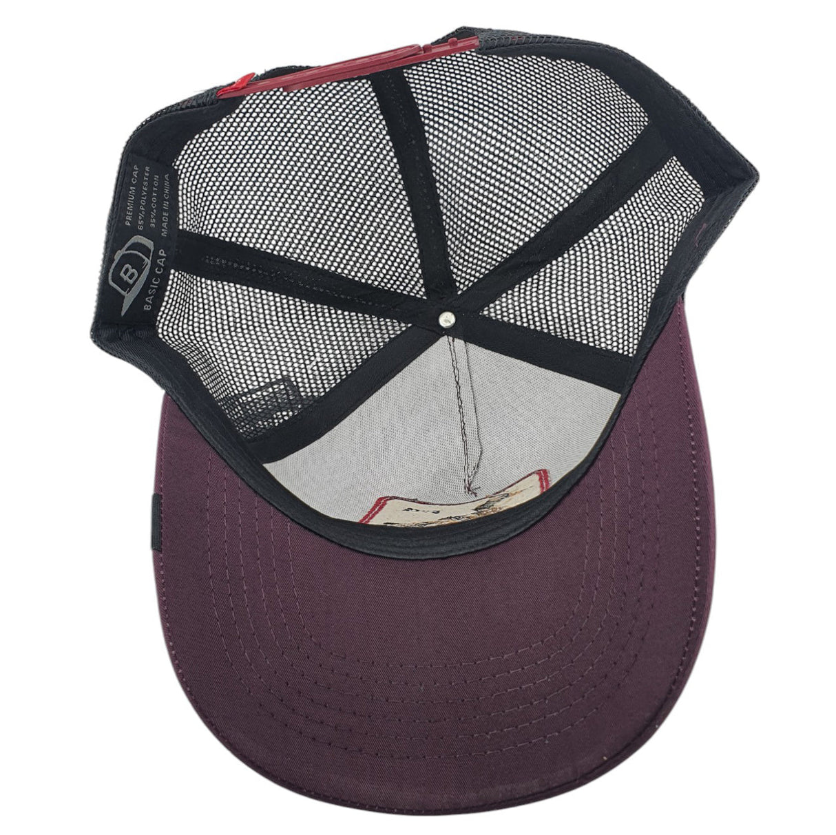 Gorras Basic Cap Con malla trasera Pato Corinto