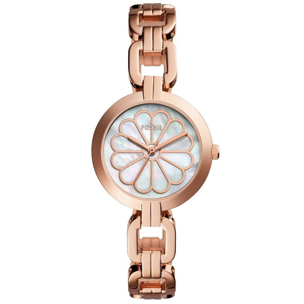 Reloj Fossil Kerrigan de dama banda de metal 32 mm