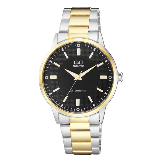 Q968J Reloj QQ para hombre Bicolor de Metal