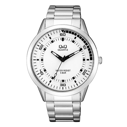 QA58J Reloj QQ para Hombre pulsera de metal