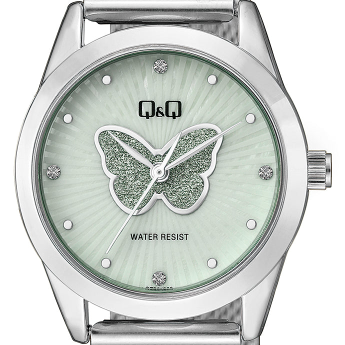 QZ93J Reloj QQ Análogo para Mujer Pulsera Mesh