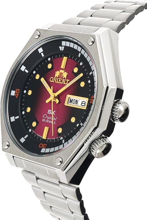 RA-AA0B02R Orient Revival de caballero pulsera de metal