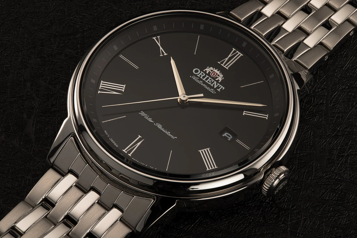 RA-AC0J02B Orient Contemporary de hombre pulsera de metal