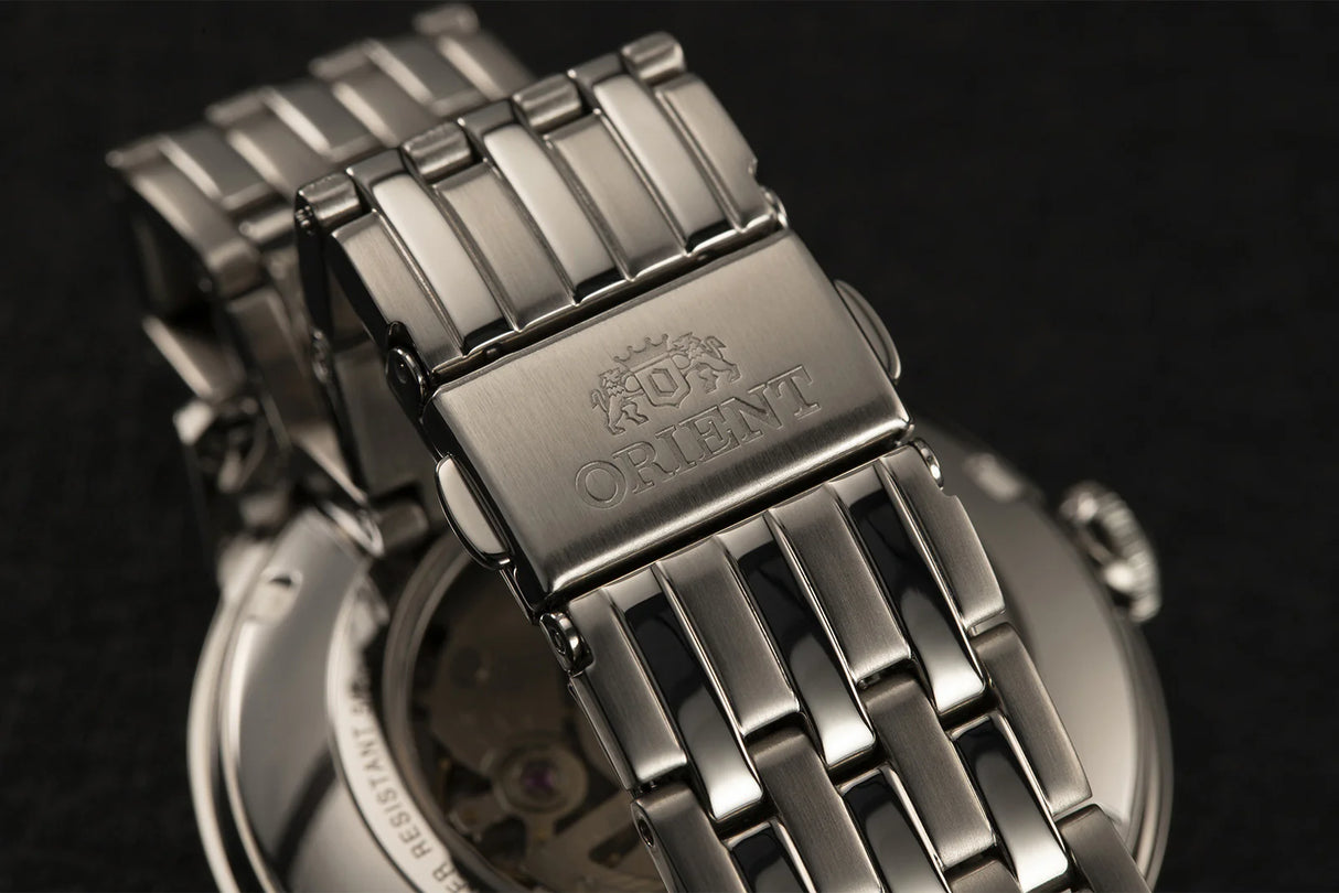 RA-AC0J02B Orient Contemporary de hombre pulsera de metal