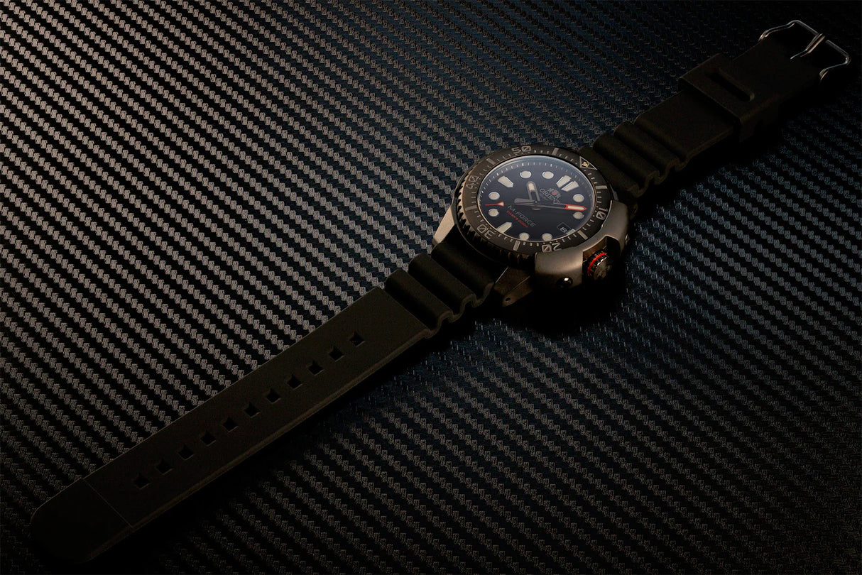 RA-AC0L03B Reloj Orient M-Force de hombre pulsera de silicona