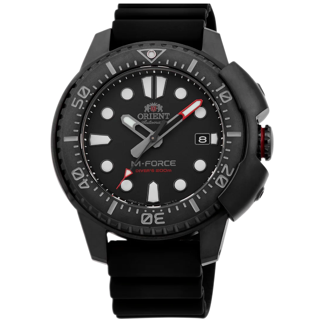 RA-AC0L03B Reloj Orient M-Force de hombre pulsera de silicona