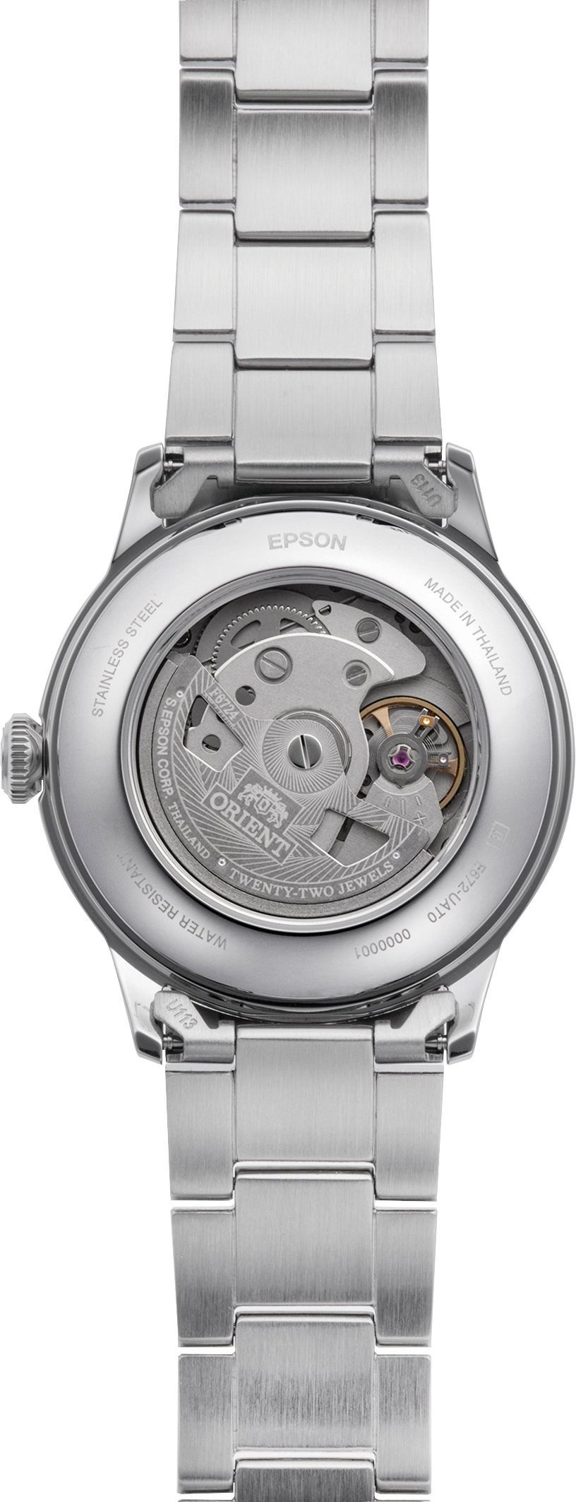 RA-AC0M09E Reloj Orient Bambino de caballero pulsera de metal 38 mm