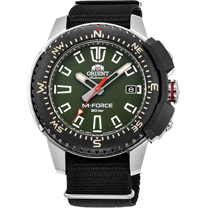 RA-AC0N03E Reloj Orient pulsera de nylon de hombre