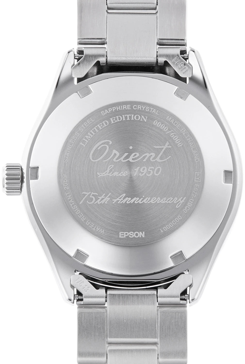 RA-AC0Q12L Reloj Orient Mako 75 Anniversary de caballero correa de metal 40 mm