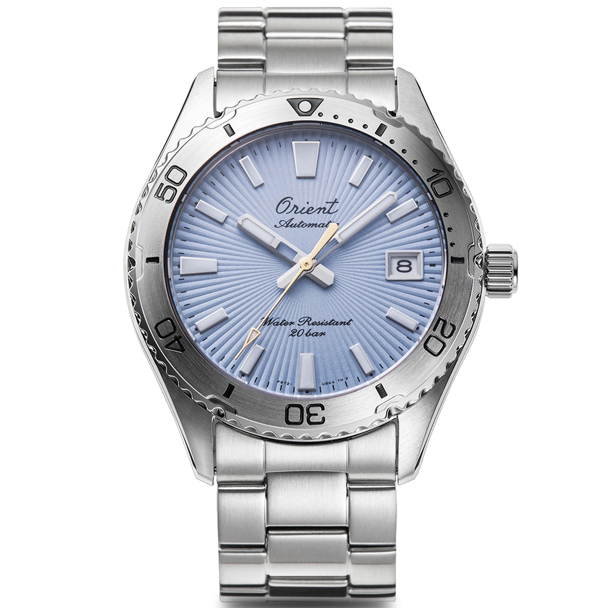 RA-AC0Q12L Reloj Orient Mako 75 Anniversary de caballero correa de metal 40 mm