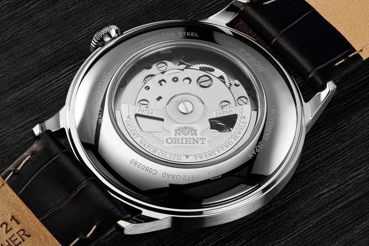 RA-AG0005L Reloj Orient para Caballero pulsera de cuero