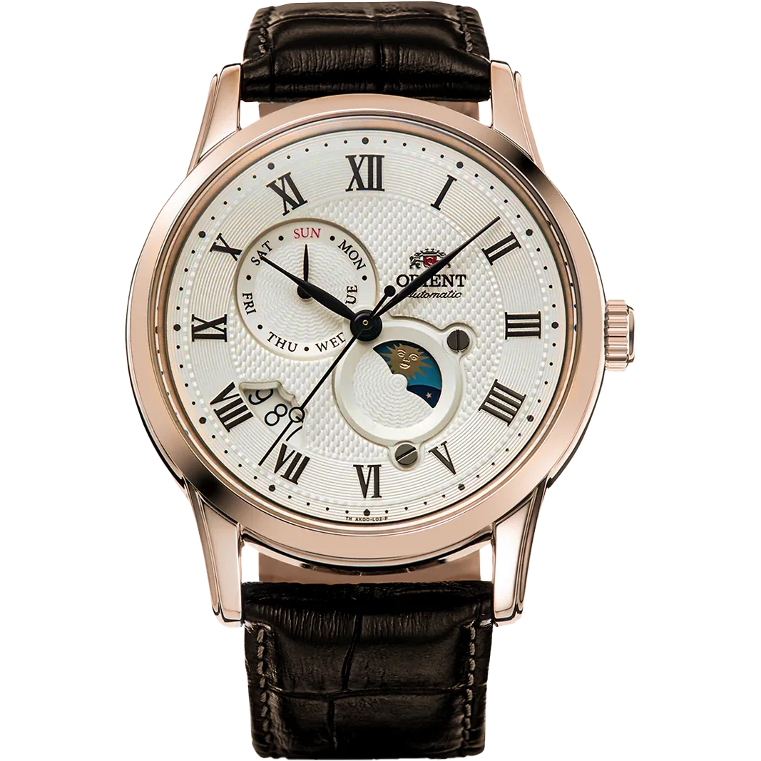 RA-AK0007S Reloj Orient automático de hombre pulsera de piel