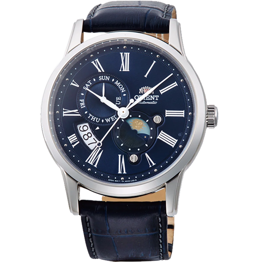 RA-AK0010B Reloj Orient Classic de hombre banda de piel 42 mm