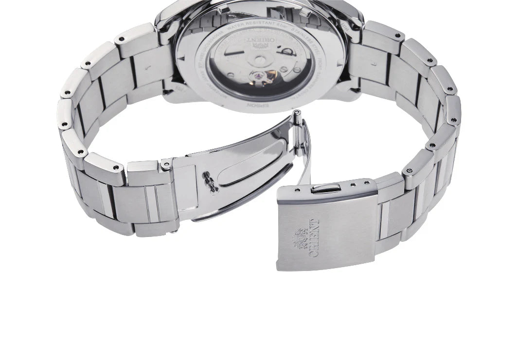 RA-AK0307B Reloj Orient sun and moon de hombre pulsera de metal