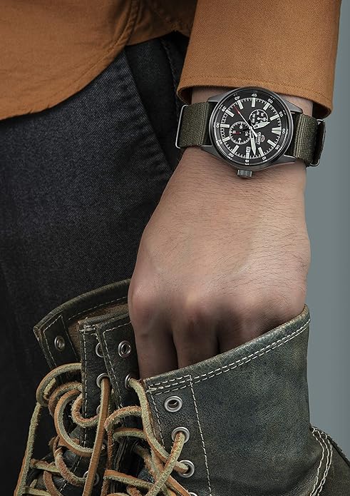 RA-AK0403N Reloj Orient Orient de hombre pulsera de tela