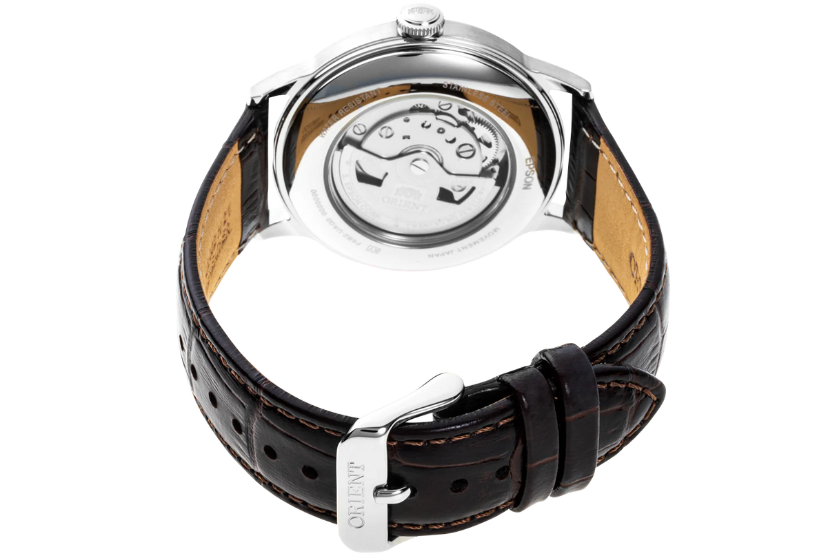 RA-AK0702Y Reloj Orient Bambino de caballero pulsera de piel