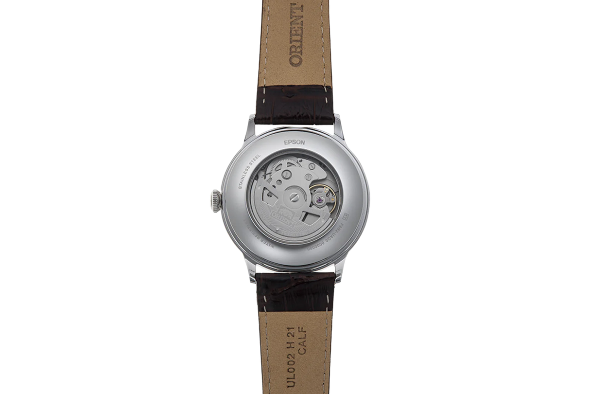 RA-AK0705R Reloj Orient Bambino de caballero pulsera de cuero