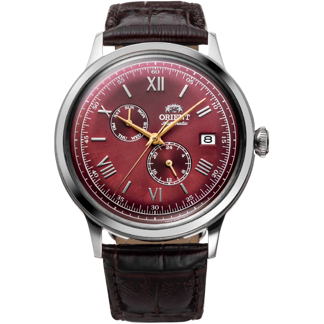 RA-AK0705R Reloj Orient Bambino de caballero pulsera de cuero