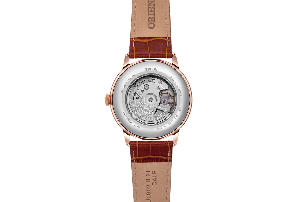 RA-AK0801S Reloj Orient Bambino de hombre correa de piel