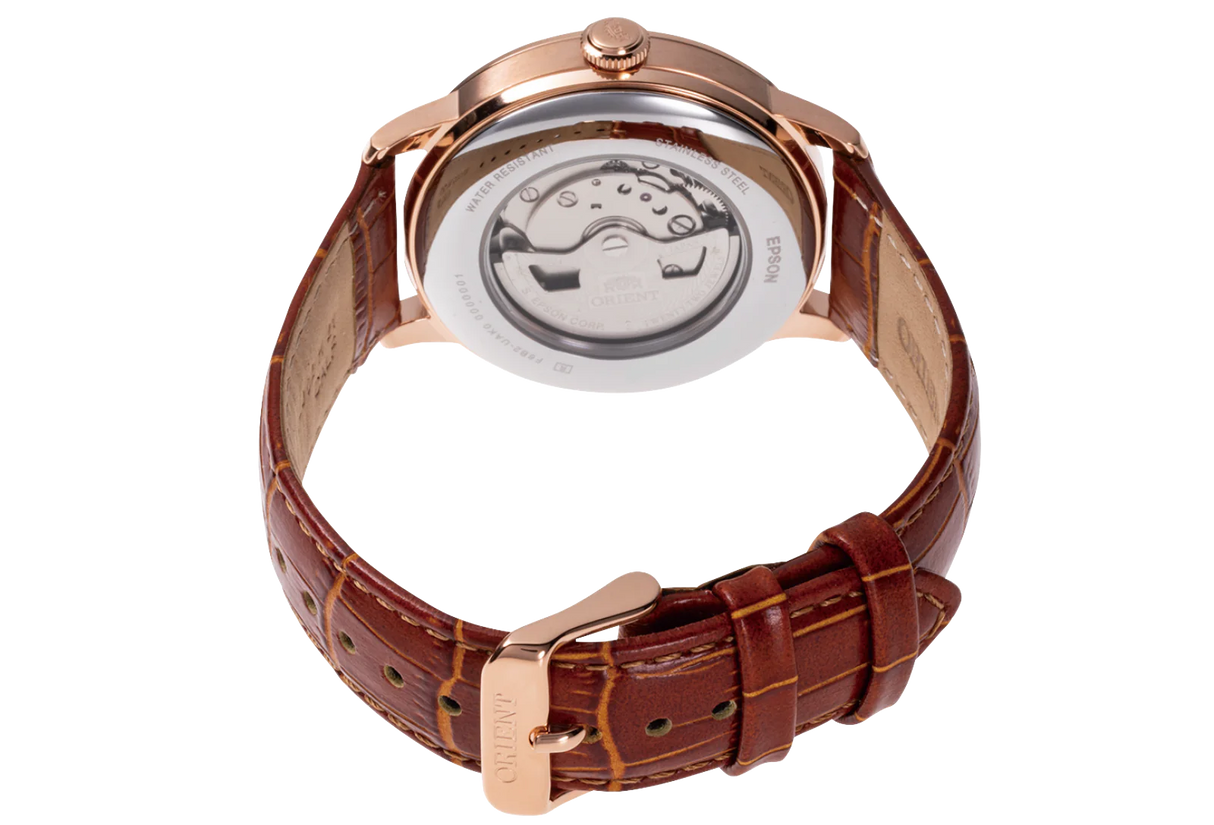 RA-AK0801S Reloj Orient Bambino de hombre correa de piel