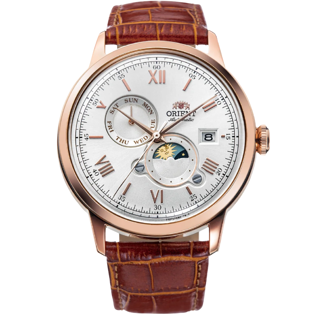 RA-AK0801S Reloj Orient Bambino de hombre correa de piel