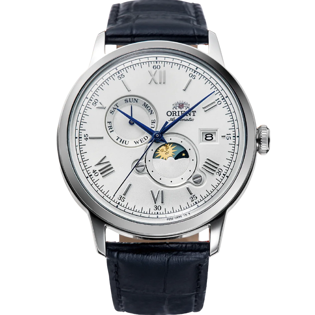 RA-AK0802S Orient Bambino de caballero pulsera de cuero