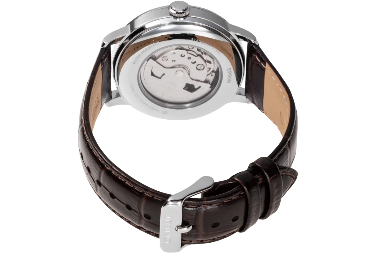 RA-AK0803Y Reloj Orient Bambino de caballero pulsera de piel