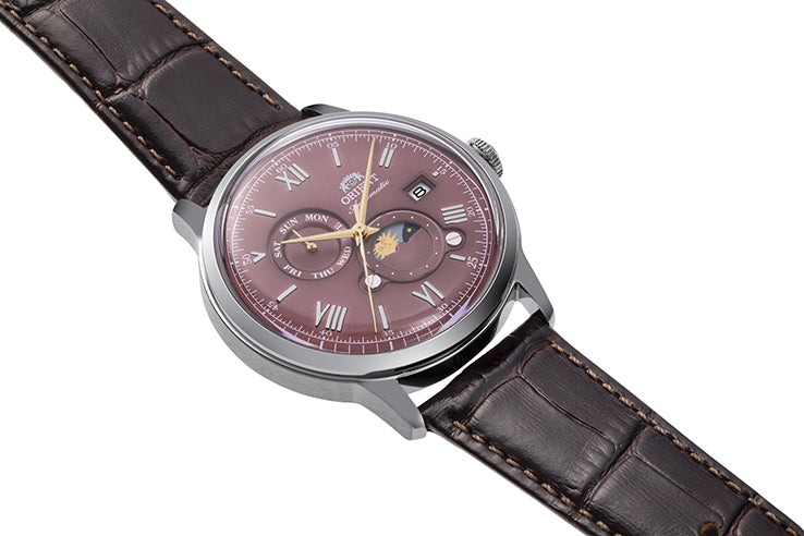 RA-AK0807R Reloj Orient Bambino de caballero correa de piel