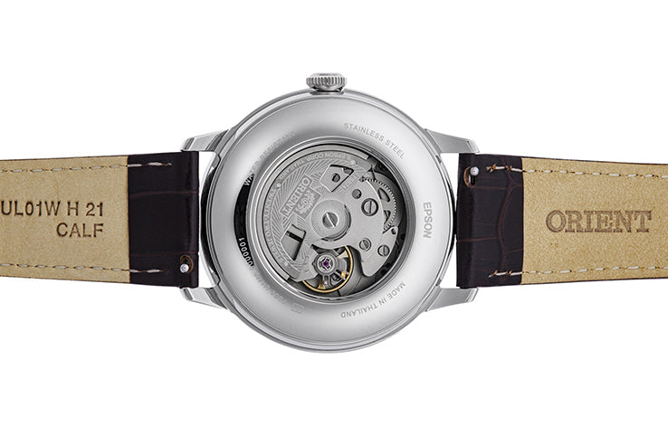 RA-AK0807R Reloj Orient Bambino de caballero correa de piel