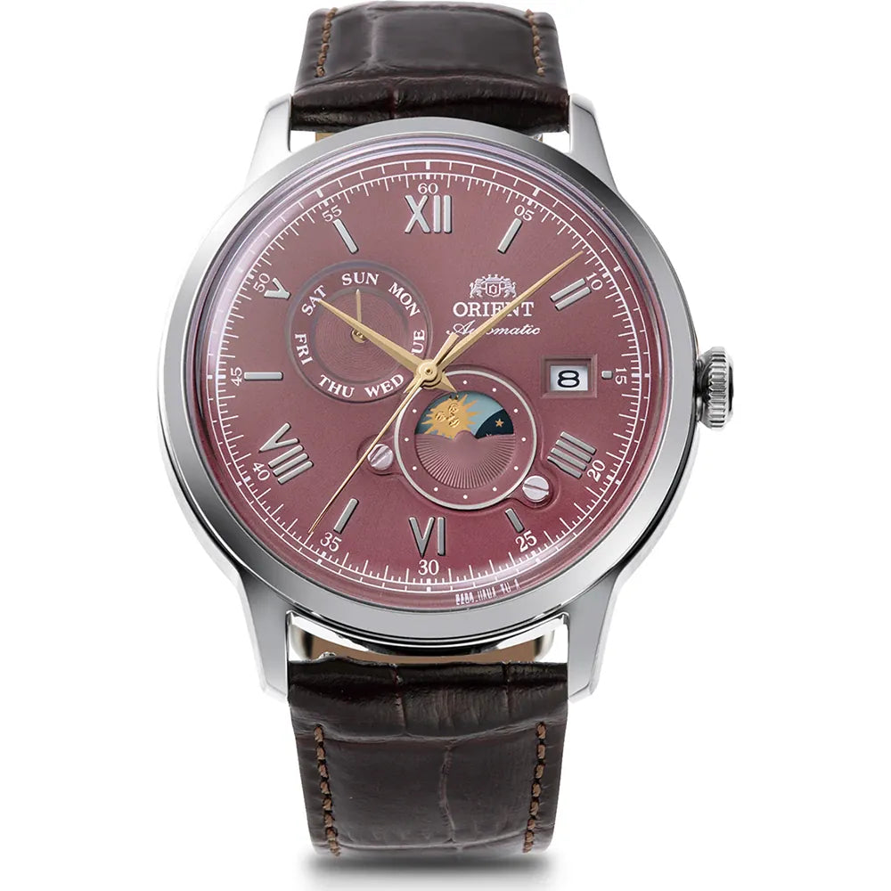 RA-AK0807R Reloj Orient Bambino de caballero correa de piel