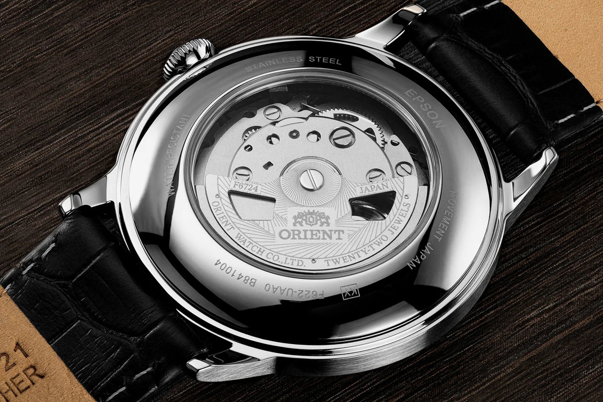 RA-AP0005B Reloj Orient Clásico Vintage Análogo para Hombre pulsera de Cuero