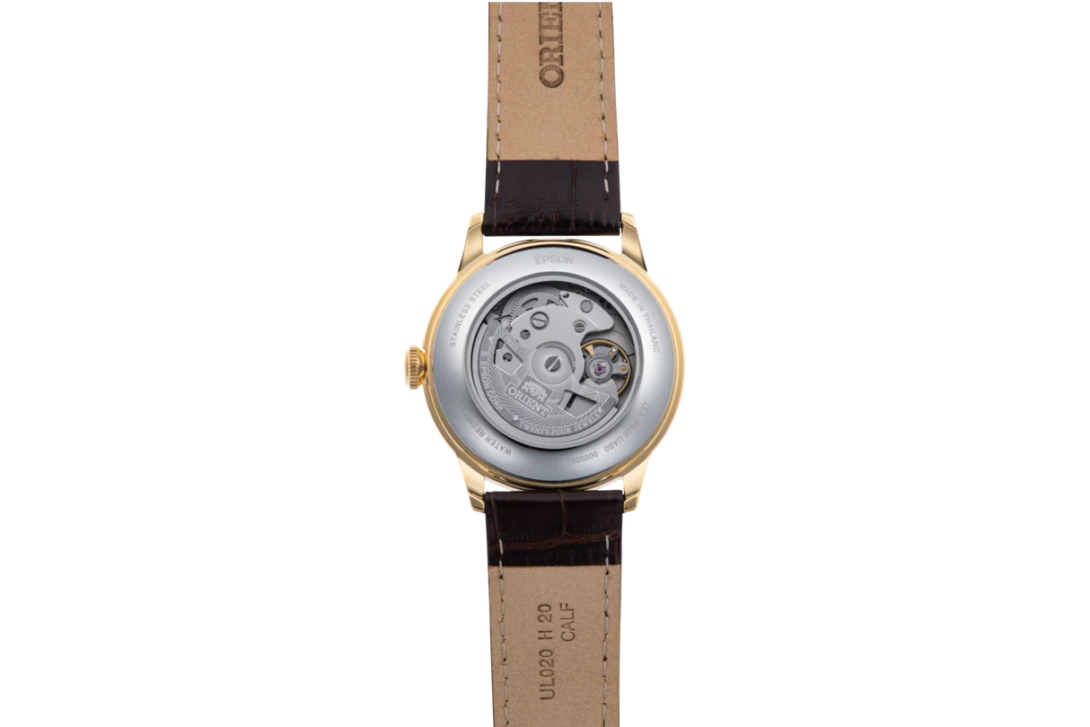 RA-AP0106S Reloj Orient Bambino de caballero pulsera de piel