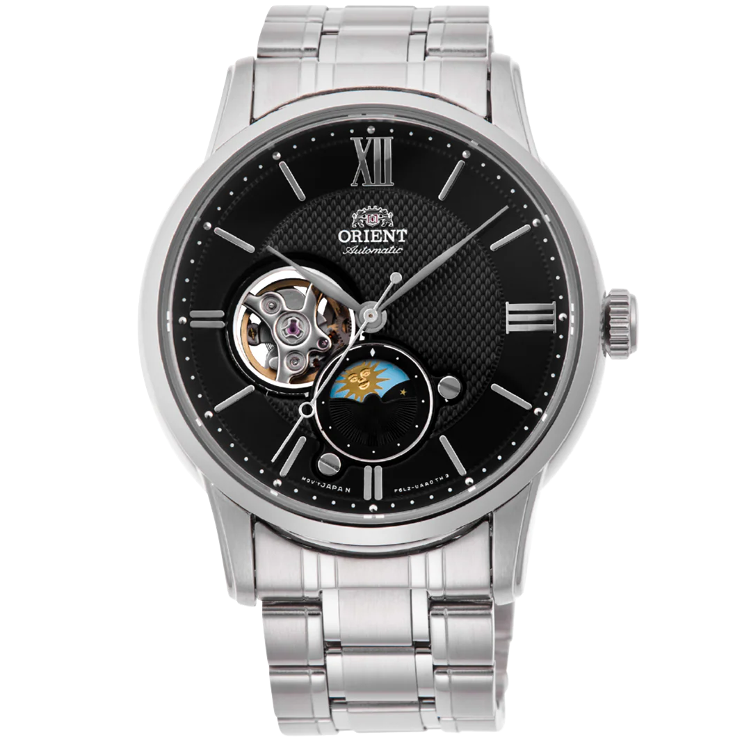 RA-AS0008B Reloj Orient Classic de hombre pulsera de metal 42 mm