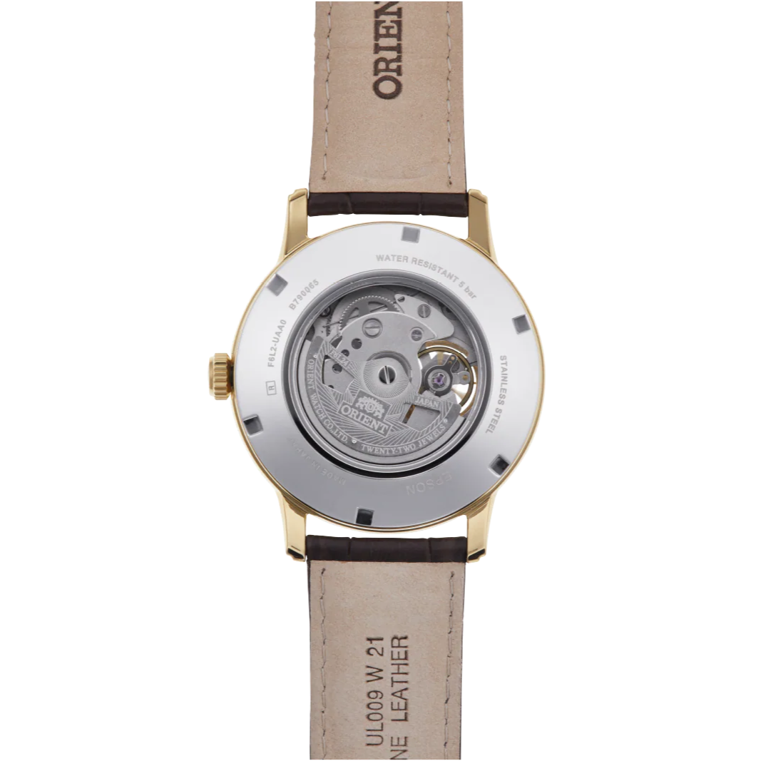 RA-AS0010S Reloj Orient Classic de hombre pulsera de piel 42 mm