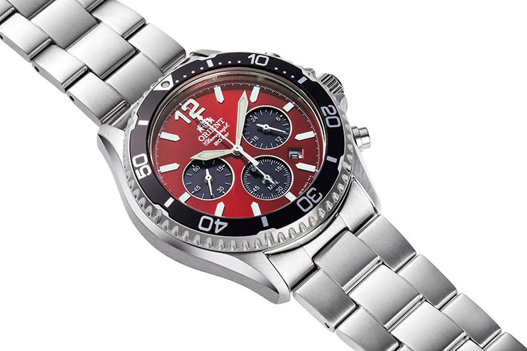 RA-TX0207R Reloj Orient Sports para hombre pulsera de metal