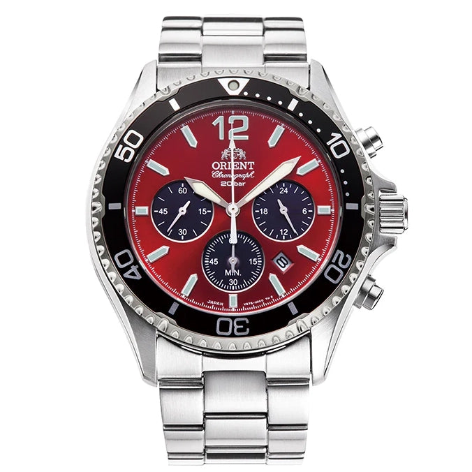 RA-TX0207R Reloj Orient Sports para hombre pulsera de metal